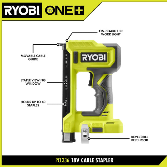 18V ONE+ Cable Stapler