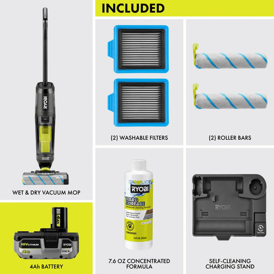 18V ONE+ HP SWIFTClean Wet & Dry Vacuum Mop Kit
