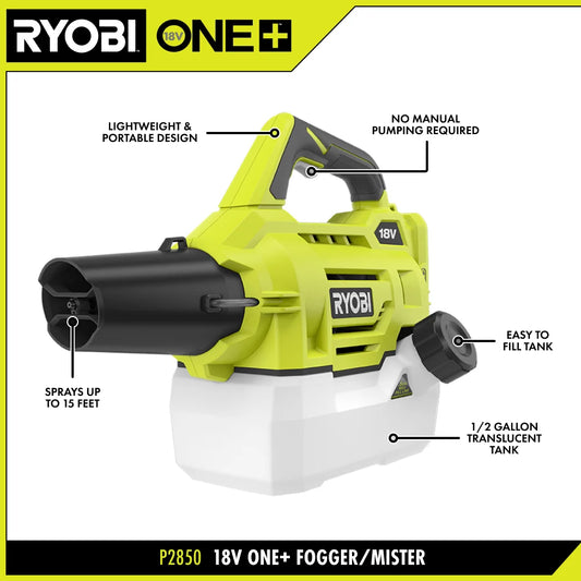 18V ONE+ 1/2 Gallon Chemical Fogger/Mister Kit