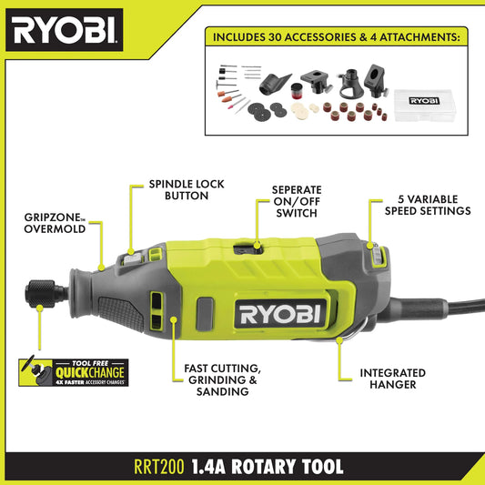 1.4 Amp Rotary Tool