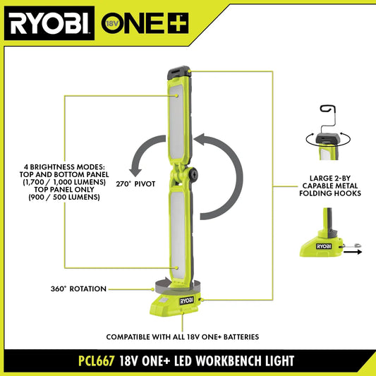 18V ONE+ LED WORKBENCH LIGHT