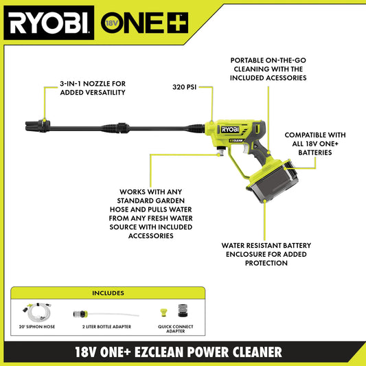 18V ONE+ EZCLEAN POWER CLEANER