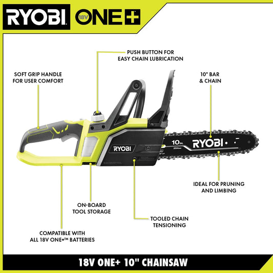 18V ONE+ 10" CHAINSAW