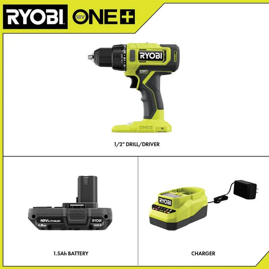 18V ONE+ 1/2" Drill/Driver Kit
