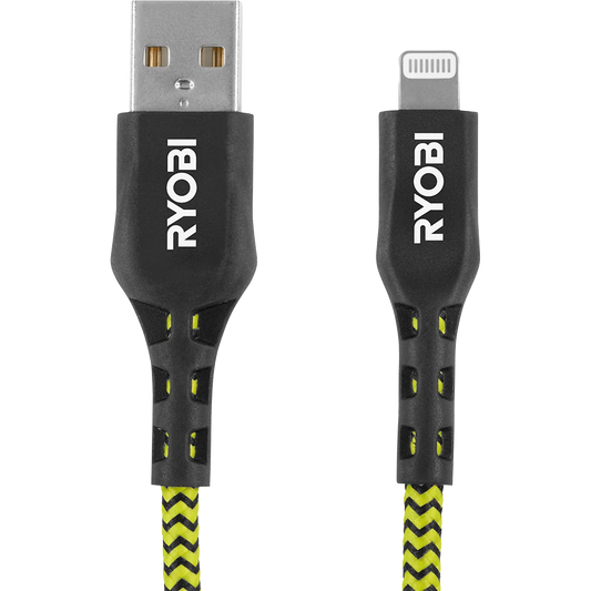 4' USB-A TO LIGHTNING CABLE