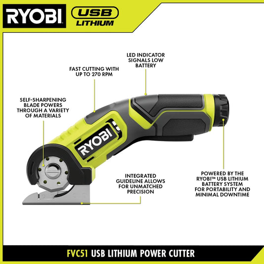 USB LITHIUM POWER CUTTER KIT