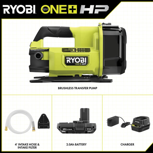 18V ONE+ HP Transfer Pump Kit