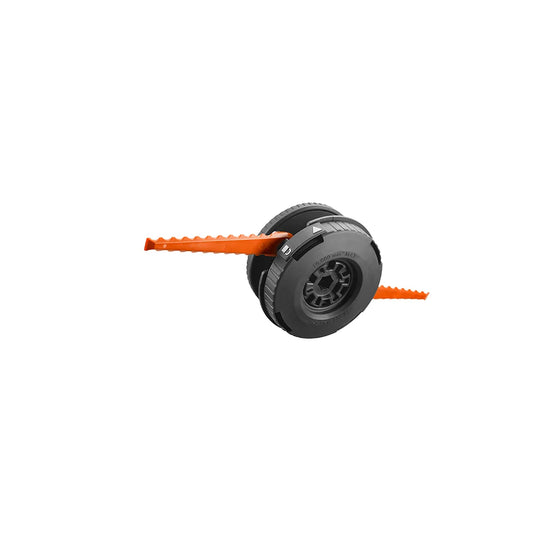  REEL EASY+ 2-in-1 Pivoting Fixed Line and Bladed Head For Bump Feed Trimmers