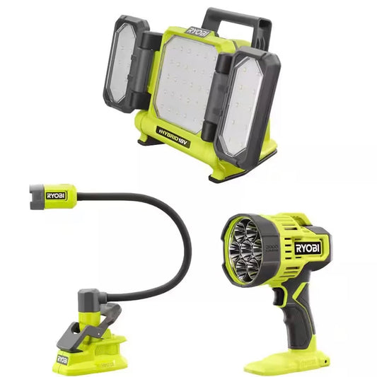 18V ONE+ 3-Tool Light Combo