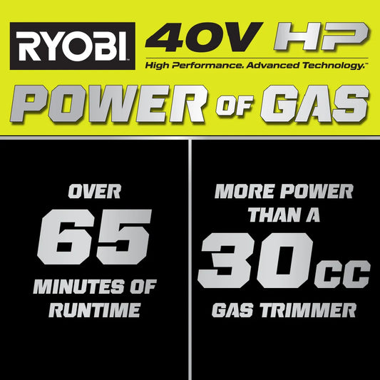 40V HP Brushless 17” String Trimmer Kit
