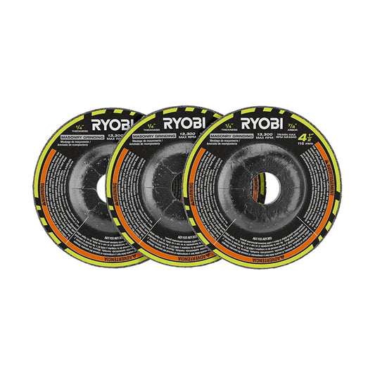 3 PC. 4-1/2" Masonry Grinding Wheel Set